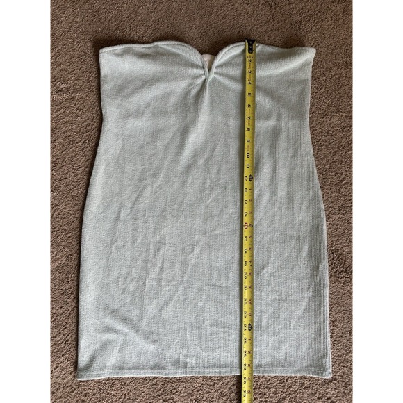 H&M Mint Green Strapless Bodycon Dress; Size‎ XL - Picture 5 of 5
